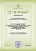 Всероссийский семинар "ФГОС. Региональный компонент. Народная кукла как средство приобщения детей дошкольного возраста к народной культуре, к традициям семьи на основе духовно-нравственных ценностей" (2 часа) 